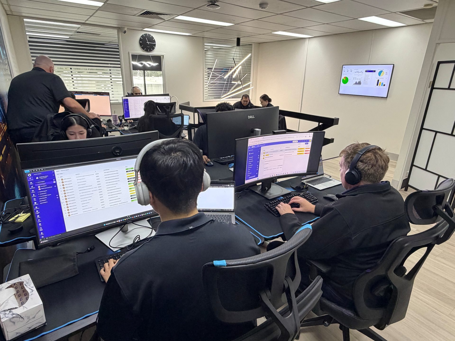 System Squared workplace services team — Castlehill operations centre